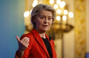 Η Πρόεδρος της Ευρωπαϊκής Επιτροπής, Ούρσουλα φον ντερ Λάιεν 