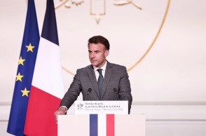 Ο πρόεδρος της Γαλλίας, Εμανουέλ Μακρόν 