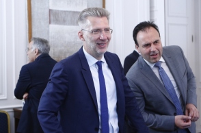 Ο Υπουργός Επικρατείας Άκης Σκέρτσος 