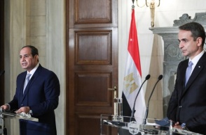 Στην Αθήνα ο πρόεδρος της Αιγύπτου Αλ-Σίσι -Συνάντηση με τον Μητσοτάκη