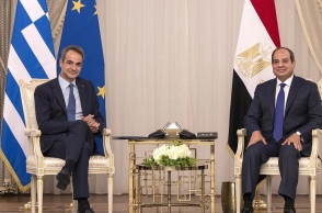 Κυριάκος Μητσοτάκης και Φατάχ Αλ-Σίσι