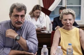 Παύλος Πολάκης και Έλενα Ακρίτα