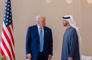 Ο Ντόναλντ Τραμπ στο Άμπου Ντάμπι