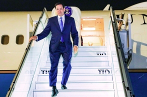 Ο υπουργός Εξωτερικών των ΗΠΑ, Μάρκο Ρούμπιο