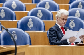 Ο επικεφαλής της ολλανδικής ακροδεξιάς Γκέερτ Βίλντερς 