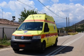 Χαλκιδική, ασθενοφορο