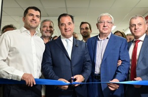 Εγκαινιάστηκε η νέα ανακαινισμένη πτέρυγα των ΤΕΠ στο ΚΑΤ από τον Άδωνι Γεωργιάδη	