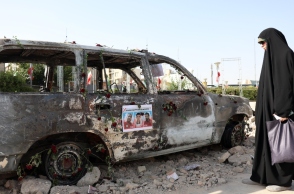 Ιράν, συντριμμια οχηματος