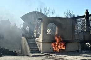 Πυρκαγιά στην Παλαιά Φώκαια