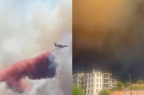 Πύρινη κόλαση στη Μασσαλία:  Στάχτη 7.000 στρέμματα, ζημιές σε 10 κτήρια