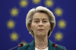Η πρόεδρος της Κομισιόν, Ούρσουλα φον ντερ Λάιεν