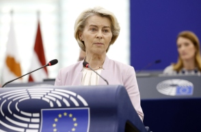 Η Πρόεδρος της Ευρωπαϊκής Επιτροπής, Ούρσουλα φον ντερ Λάιεν