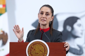 Η πρόεδρος του Μεξικού, Κλαούδια Σέινμπαουμ 