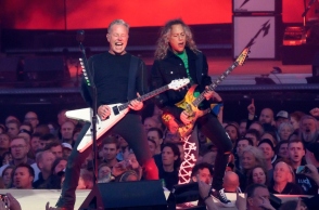 Οι Metallica επί σκηνής στην Κοπενγαγη της Δανίας