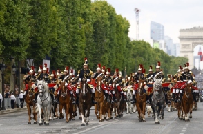 Γαλλία, αλογα, παρελαση