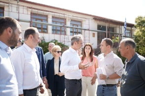 Επίσκεψη του Πρωθυπουργού Κυριάκου Μητσοτάκη στο νομό Ευρυτανίας
