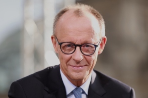 Ο Γερμανός καγκελάριος Φρίντριχ Μερτς 