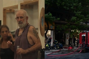 Πέτρος Φιλιππίδης: Οι πρώτες φωτογραφίες από τη φωτιά στο σπίτι του στην Πατησίων