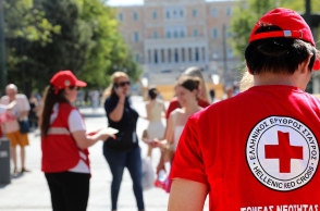 καύσωνας, Ελληνικός Ερυθρός Σταυρός