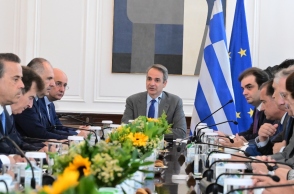 Συνεδρίαση του Υπουργικού Συμβουλίου, στο Μέγαρο Μαξίμου