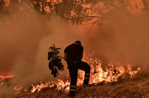 φωτιά στα Κύθηρα