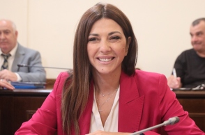 Η υπουργός Παιδείας, Θρησκευμάτων και Αθλητισμού Σοφία Ζαχαράκη 
