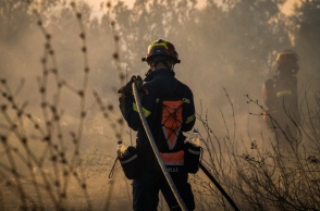 φωτιά, Σαμοθράκη