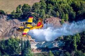 Φωτιά τώρα στη Σαμοθράκη