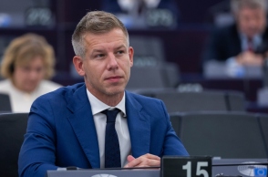 Ο ηγέτης της ουγγρικής αντιπολίτευσης Πέτερ Μαγιάρ 