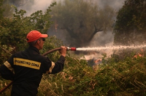 φωτιά, Χορτιάτης