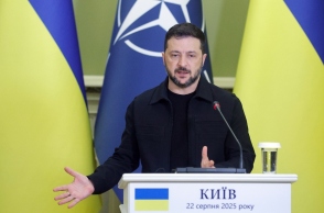 Ο πρόεδρος της Ουκρανίας Βολοντίμιρ Ζελένσκι