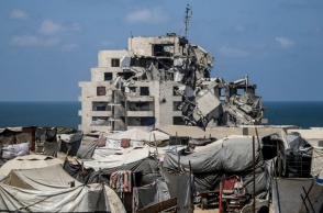 Γάζα, ερείπια