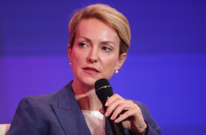 Η εκπρόσωπος Τύπου της Νέας Δημοκρατίας Αλεξάνδρα Σδούκου