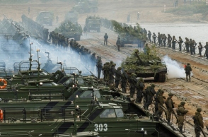 Στιγμιότυπο από τη ρωσική στρατιωτική άσκηση, Zapad 2021