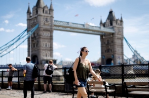 Καύσωνας στο Λονδίνο