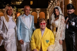 Η Άννα Βίσση με τον Έλτον Τζον