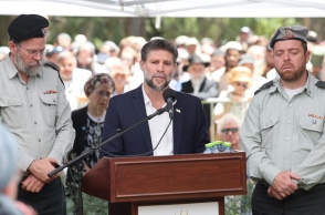 Ο υπουργός Οικονομικών του Ισραήλ, Μπεζαλέλ Σμότριτς 