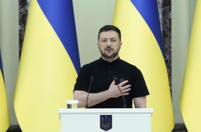 Ο πρόεδρος της Ουκρανίας, Βολοντίμιρ Ζελένσκι