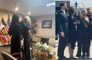 Ανάμεσα στο πένθος και την εικόνα: η σκληρή κριτική στην Έρικα, χήρα του Τσάρλι Κερκ 