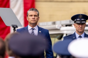 Ο υπουργός Άμυνας των ΗΠΑ, Πιτ Χέγκσεθ