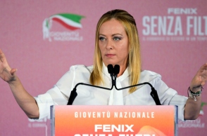 Η πρωθυπουργός της Ιταλίας, Τζόρτζια Μελόνι 