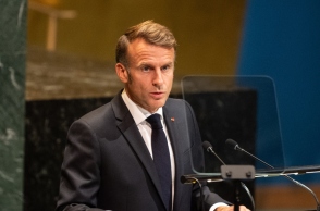 Ο πρόεδρος της Γαλλίας, Εμανουέλ Μακρόν 