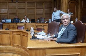 ΣΥΝΕΔΡΙΑΣΗ ΤΗΣ ΕΞΕΤΑΣΤΙΚΗΣ ΕΠΙΤΡΟΠΗΣ ΤΗΣ ΒΟΥΛΗΣ ΓΙΑ ΤΟΝ ΟΠΕΚΕΠΕ. ΜΑΡΤΥΡΑΣ ΣΑΛΑΤΑΣ ΝΙΚΟΛΑΟΣ ΠΡΩΗΝ ΠΡΟΕΔΡΟΣ ΟΠΕΚΕΠΕ (ΓΙΩΡΓΟΣ ΚΟΝΤΑΡΙΝΗΣ/EUROKINISSI)