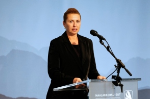 Η πρωθυπουργός της Δανίας, Μέτε Φρεντέρικσεν 