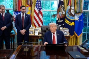 Ο πρόεδρος των ΗΠΑ, Ντόναλντ Τραμπ 