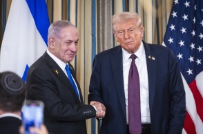 Ο Μπενιαμίν Νετανιάχου και ο Ντόναλντ Τραμπ