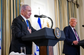 Ο Νετανιάχου στον Λευκό Οίκο