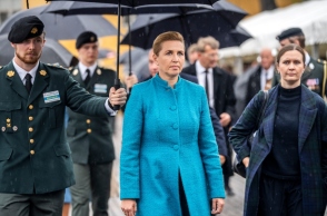 Η πρωθυπουργός της Δανίας, Μέτε Φρεντέρικσεν 