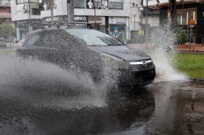 κακοκαιρία, βροχες, οχηματα