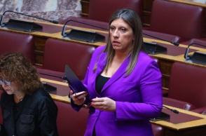 Η πρόεδρος της Πλεύσης Ελευθερίας, Ζωή Κωνσταντοπούλου 